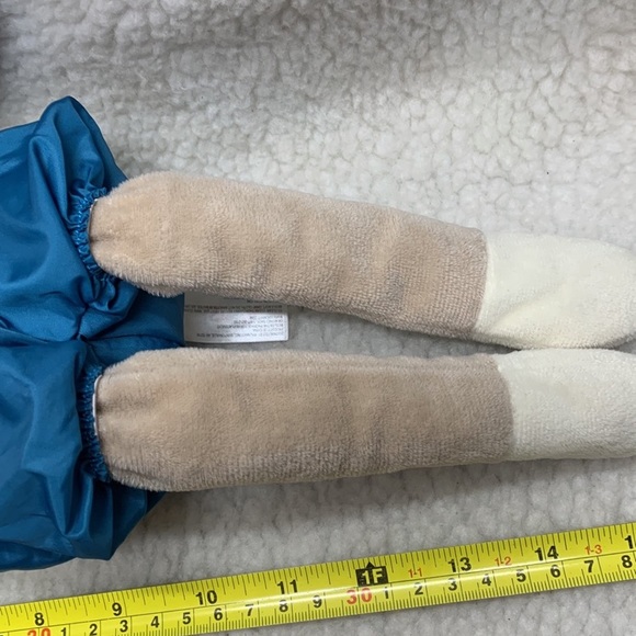 Spark Create Imagine 16" boy lamb grey wearing tie plush rattle stuffed animal - Picture 10 of 11